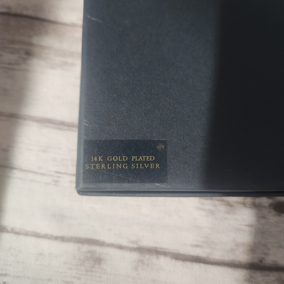 J Crew Feather Pendant Necklace ☆NIB☆ - Picture 5 of 6